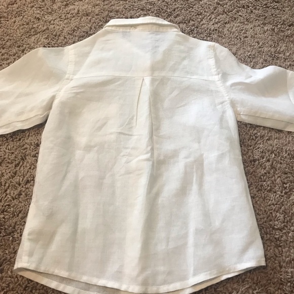 Boys Linen button up - Picture 2 of 5